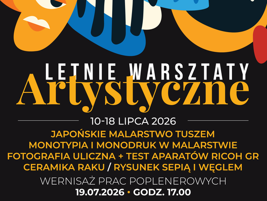 Ruszają letnie warsztaty artystyczne. Pozostaną po nich zdjęcia i... rzeźba