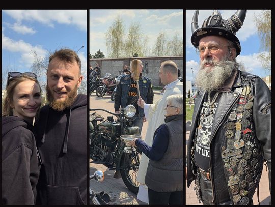 Ryk silników z kilkuset motocykli