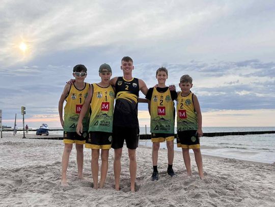 Rywalizowali w Mistrzostwach Polski w minisiatkówce plażowej