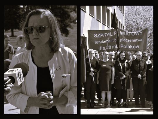 "Rządzący leczą się gdzie indziej i nie potrzebują szpitali powiatowych"