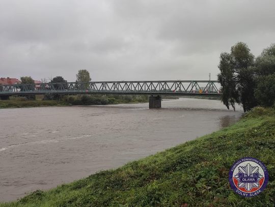 Rzeki Odra i Oława przekroczyły stan ostrzegawczy