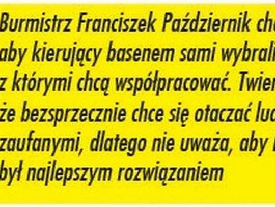 Sami swoi na basenie