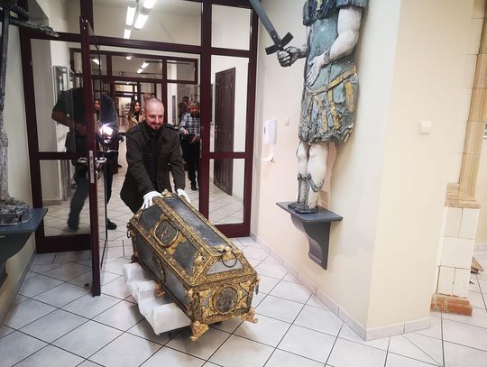 Sarkofag księżniczki Ludwiki powrócił do Oławy