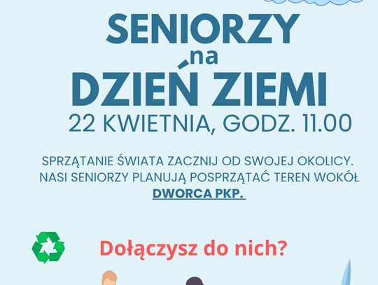 Seniorzy na Dzień Ziemi