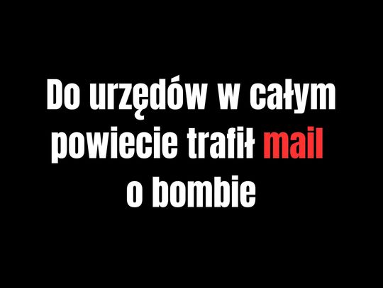 Sesja przerwana. Znów mail o bombie