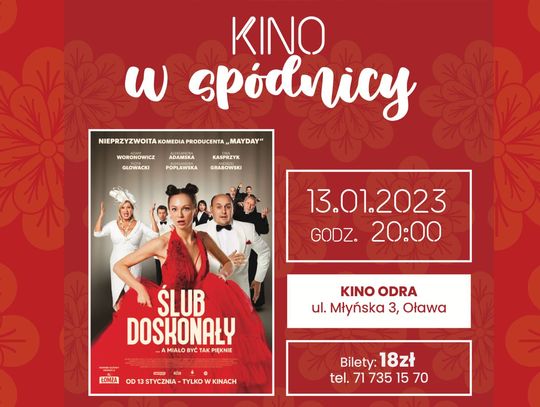 "Ślub doskonały" w Kinie Odra