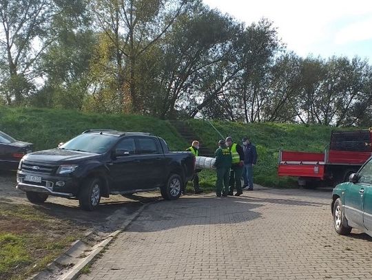 Służby już na Bażantowej