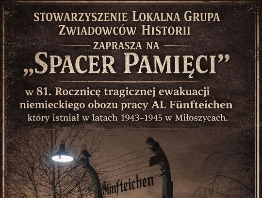 "Spacer Pamięci" w 81. rocznicę tragicznej ewakuacji