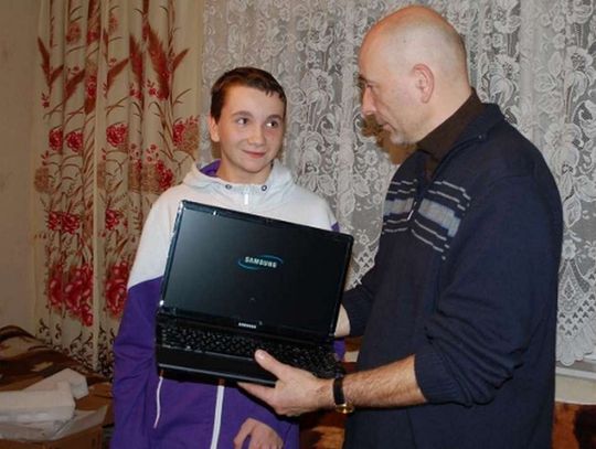 Spełniamy marzenia. Laptop dla Maćka