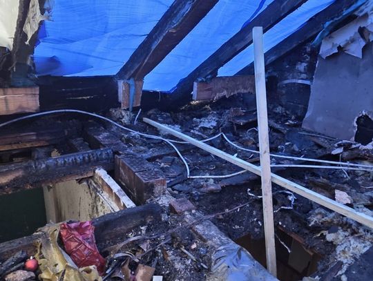 Spłonął mu dom. Teraz strażak z Oławy potrzebuje pomocy