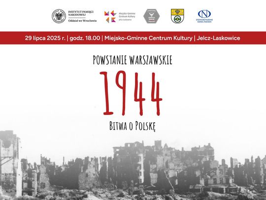 Spotkanie i wystawa z okazji 81. rocznicy wybuchu Powstania Warszawskiego