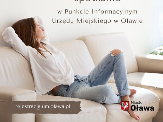 Spotkanie w punkcie informacyjnym zarezerwujesz teraz online