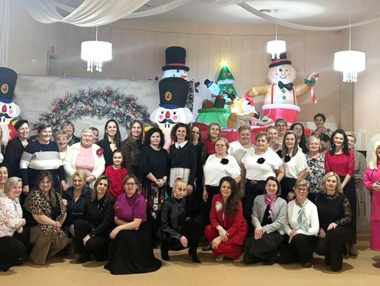 Spotkanie wigilijne z kołami gospodyń wiejskich