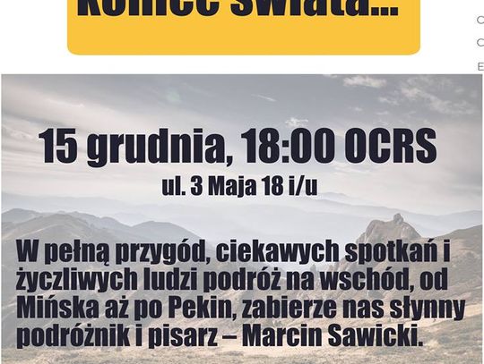 Spotkanie z podróżnikiem i pisarzem