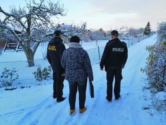 Sprawdzają miejsca, w których mogą przebywać osoby bezdomne