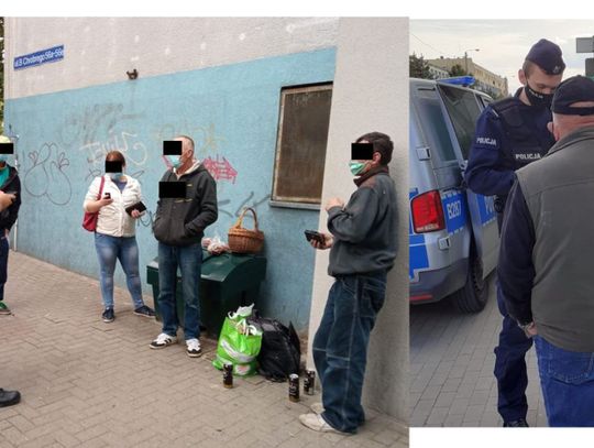 Sprawdzili 10 sklepów, 21 pojazdów. 14 osób z mandatami