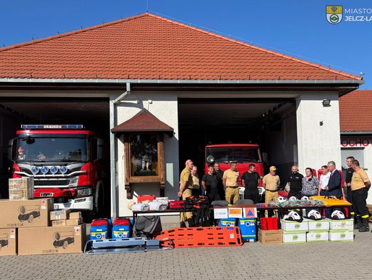 Strażacy ochotnicy otrzymali nowy sprzęt