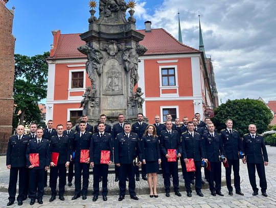 Strażacy-sportowcy wyróżnieni