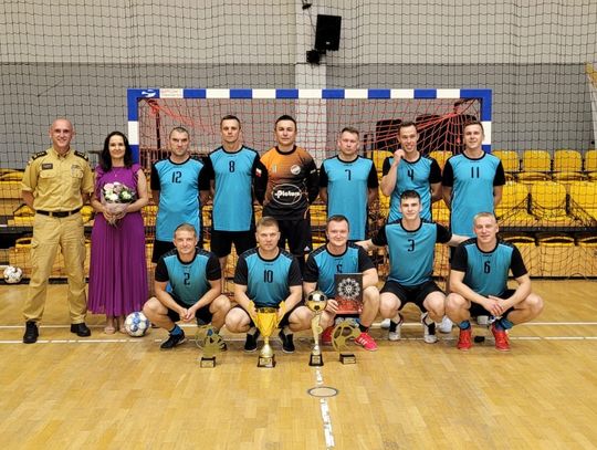 Strażacy z KP PSP w Oławie wygrali wszystkie mecze