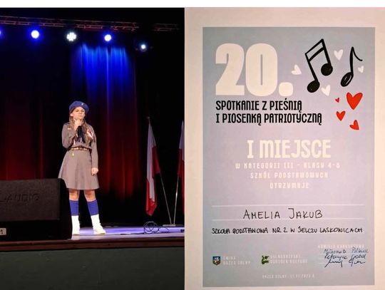 Sukces Amelki Jakób razy dwa!