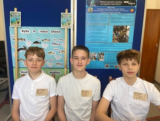 Sukces drużyny Hydro Team ze szkoły w Marcinkowicach w finale krajowym Climate Detectives!