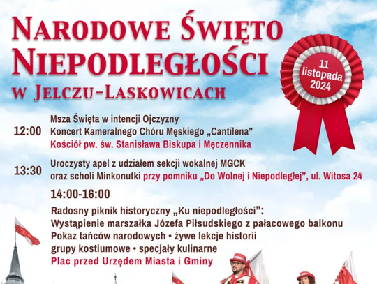 Święto Niepodległości już niebawem. Co na obchodach w J-L?