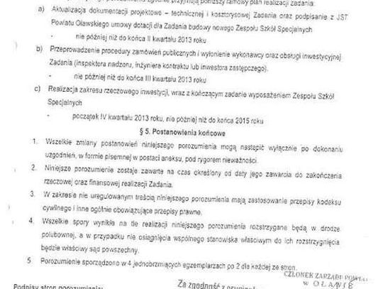 Szkoła specjalna: burmistrz reaguje!