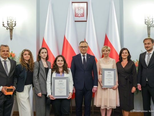 Szkoła z Domaniowa nagrodzona przez prezydenta Andrzeja Dudę