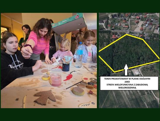 Tak mieszkańcy Nowego Otoku pokazują, że zależy im na tym "lasku"