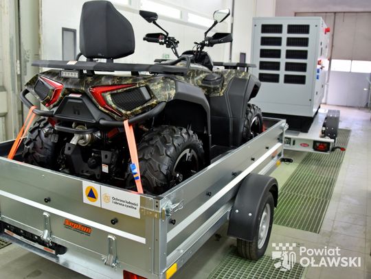 Ten sprzęt wzmacnia gotowość powiatu do reagowania w sytuacjach kryzysowych