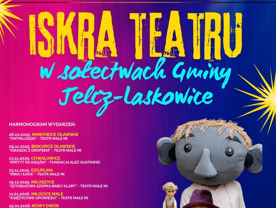 Teatr będzie w Twojej wsi? Sprawdź!