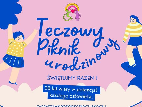 Tęczowy piknik urodzinowy