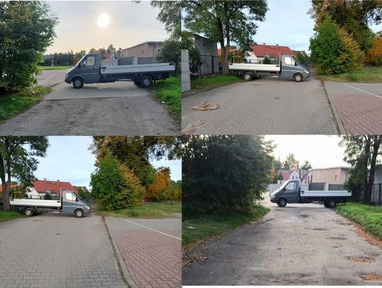 Tędy skracali sobie drogę. Do czasu, aż zablokowało ją to auto