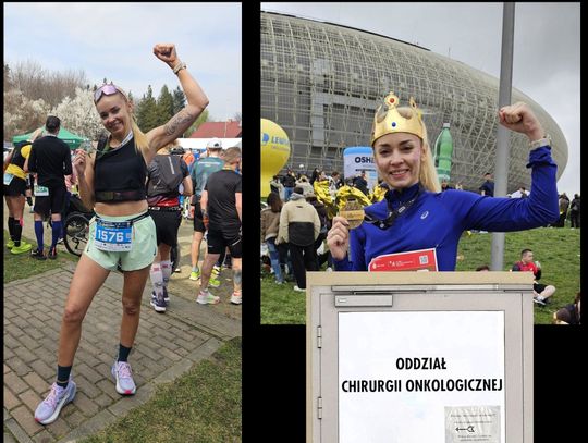 Tego biegu nie planowała, ale biegnie dalej...