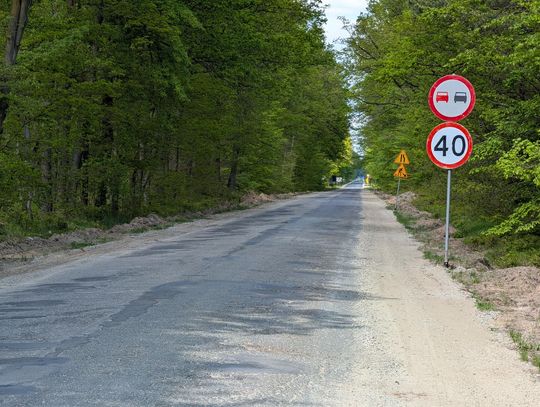 Ten kawałek drogi od poniedziałku nieprzejezdny