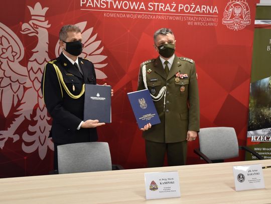Terytorialsi podpisali porozumienie ze strażakami