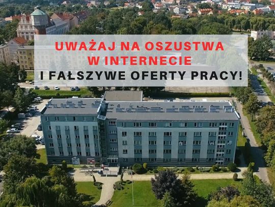 To fałszywka. Starostwo Powiatowe nie oferuje takiej pracy