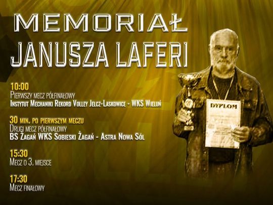 To już piąta edycja. Zbliża się Memoriał Janusza Laferiego