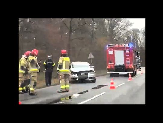 To po tym zderzeniu były takie korki (FILMIK)