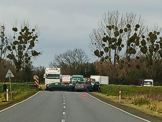 To po tym zderzeniu droga Oława - Jelcz-Laskowice była zablokowana! (FILMIK)