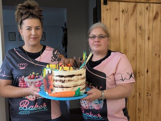 Tort dla konia (cz.1) One zrobiły ten wyjątkowy tort na urodziny konia