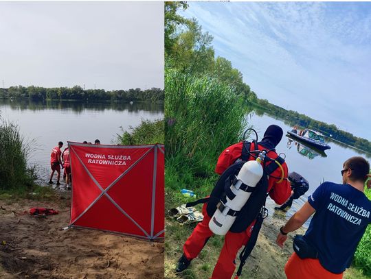 Tragiczny finał kąpieli w jeziorze. Dwie osoby nie żyją