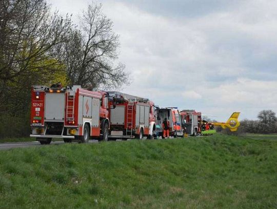 Tragiczny wypadek. Trwa walka o życie