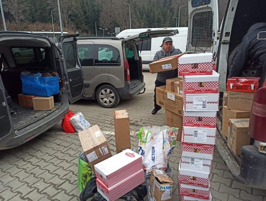 Transport darów z Oławy dotarł na Ukrainę