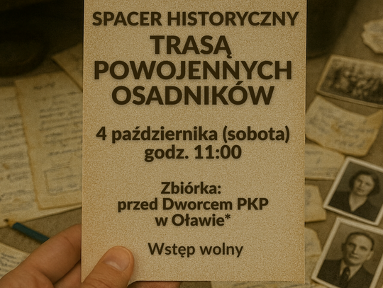 "Trasą powojennych osadników"