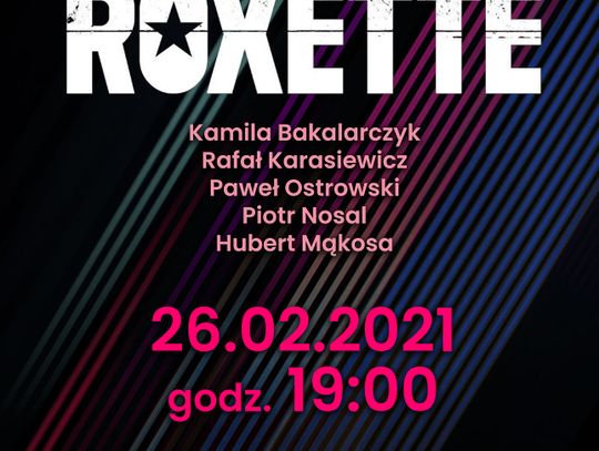 Tribute to Roxette - koncert Kamili Bakalarczyk z zespołem