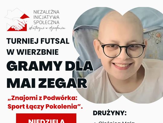 Turniej futsalu dla Mai Zegar