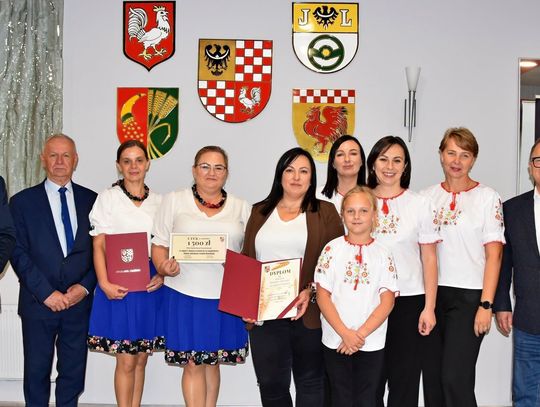 Twórcy najpiękniejszych wieńców dożynkowych nagrodzeni