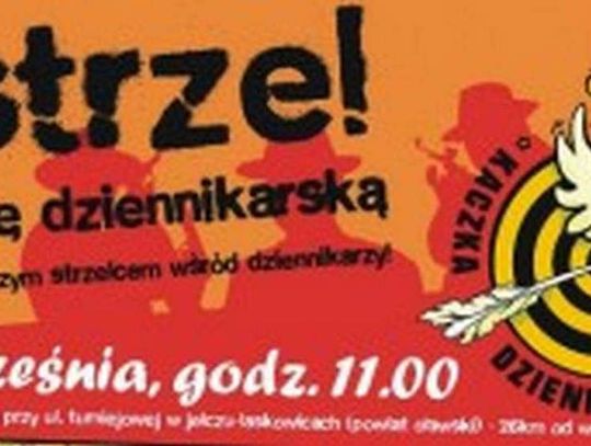 USTRZEL KACZKĘ DZIENNIKARSKĄ