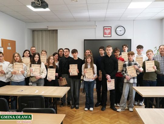 VII Gminny Konkurs Historyczny za nami! Gmina Oława